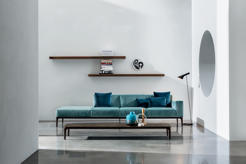 Sofa og bord; SLIM kolleksjon des: Matthias Demacker